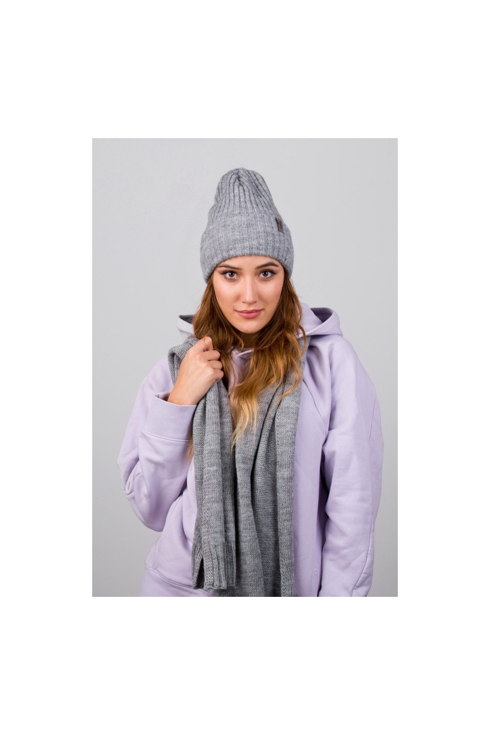 Winter scarf Kamiland Grey