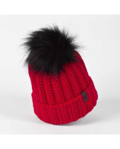 Winter hat Carmen Red